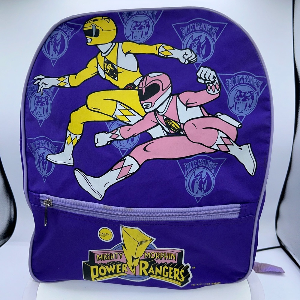 Vintage Mighty Morphin Power Rangers Backpack